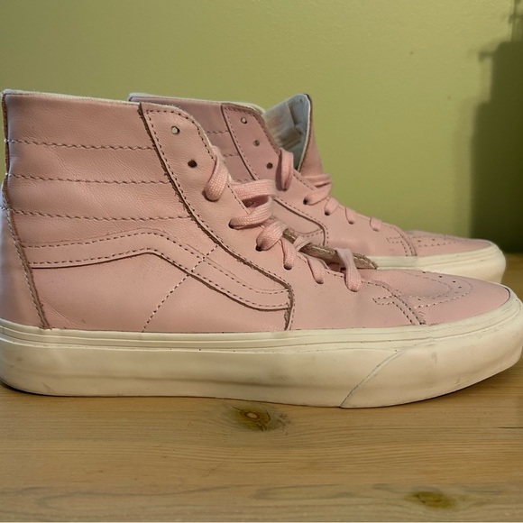 VANS LEATHER HI-TOPS - Picture 2 of 8
